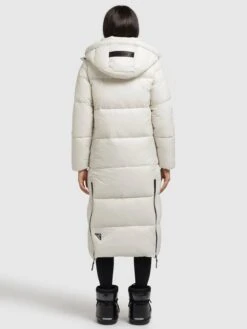 Khujo Wintermantels Wintermantel Melona Dames Parelwit -Khujo 47ba7405c9c52ed40053318b866e35b6