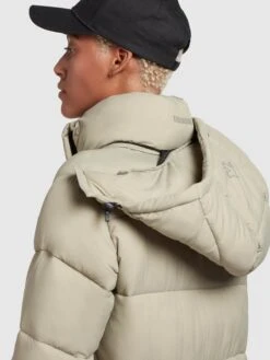 Khujo Wintermantels Wintermantel Corinna Dames Mintgroen -Khujo 4a021a3028b9b1934b2e421d234908fb