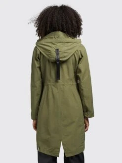 Khujo Parkas Tussenparka Dames Olijfgroen -Khujo 4ab2e2a46a4d7a97569f805e0bc1c1d1