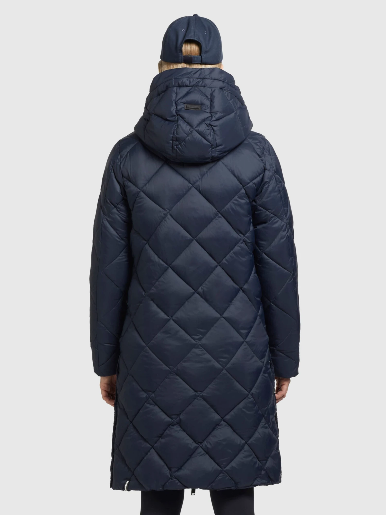 Khujo Wintermantels Wintermantel LENNJA Dames Marine 6 Khujo Wintermantels Wintermantel LENNJA Dames Marine - Afbeelding 4