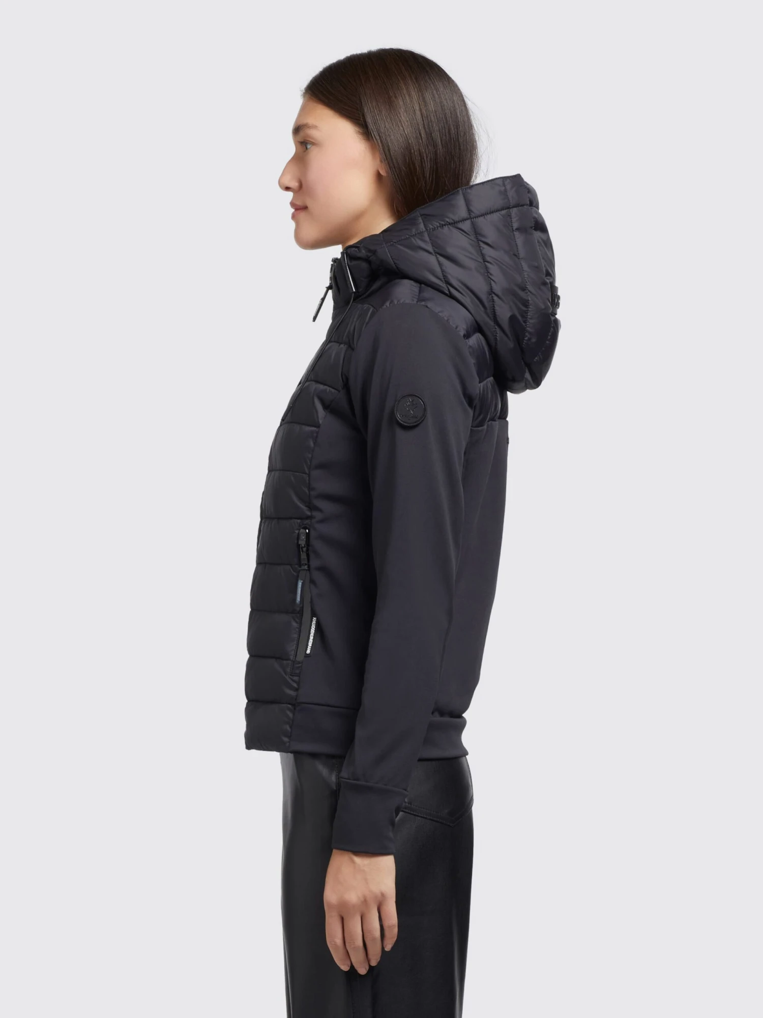 Khujo Outdoor Jassen Functionele Jas Ghita Dames Zwart 7 Khujo Outdoor Jassen Functionele Jas Ghita Dames Zwart - Afbeelding 5