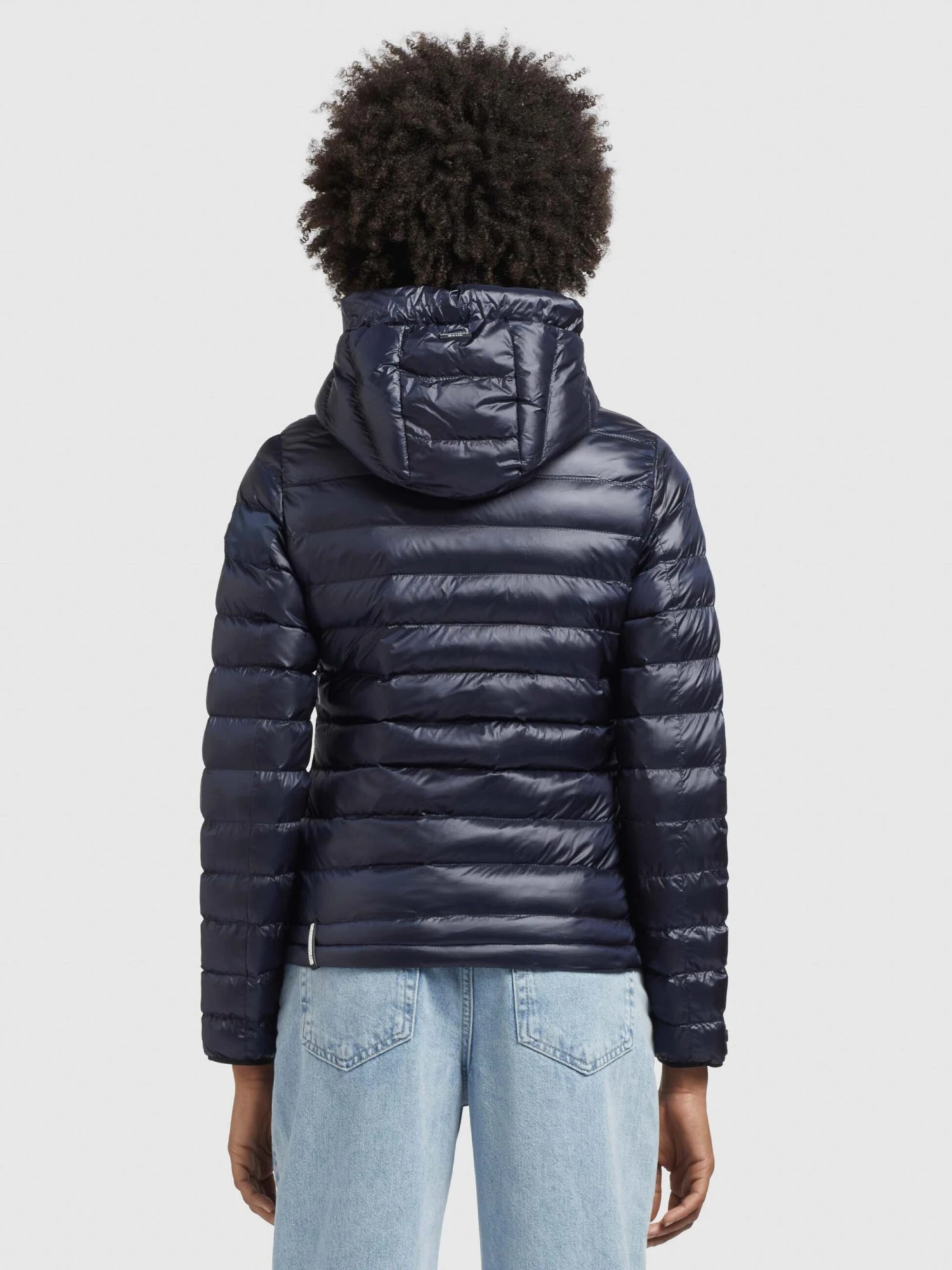 Khujo Tussenjassen Tussenjas Lovina Dames Donkerblauw 7 Khujo Tussenjassen Tussenjas Lovina Dames Donkerblauw - Afbeelding 5