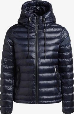 Khujo Tussenjassen Tussenjas Lovina Dames Donkerblauw