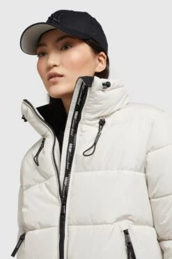 Khujo Winterjassen Winterjas Tuba Dames Offwhite -Khujo 5055d6d559788efc2eb8b70b6a48939e
