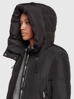 Khujo Wintermantels Wintermantel Soulani Dames Zwart -Khujo 50d2ec7efe9e98920f79266b30a014cf