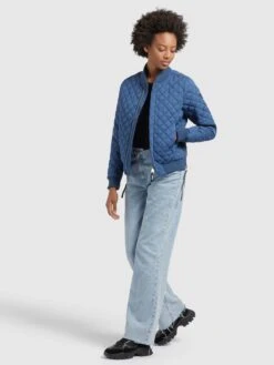 Khujo Tussenjassen Tussenjas MONZA Dames Blauw -Khujo 55a54ad1900ce5da675e915b60f8182d