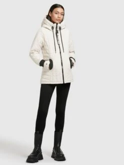 Khujo Tussenjassen Tussenjas Tweety Dames Offwhite -Khujo 566a6853faf9f790e54858cf212f578e