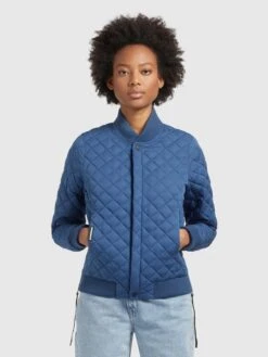 Khujo Tussenjassen Tussenjas MONZA Dames Blauw -Khujo 568787a500599a633c0280d91eafd7e5