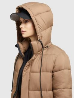 Khujo Wintermantels Wintermantel Julina Dames Lichtbruin 16 Khujo Wintermantels Wintermantel Julina Dames Lichtbruin -Khujo 58b447d52e7107712098cd6f3432f7b3