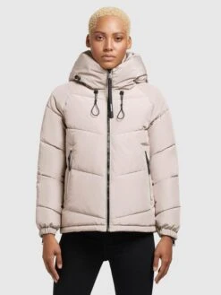 Khujo Winterjassen Winterjas Esila Dames Poederroze -Khujo 5a3182f563c83095e41cef9fb610c094