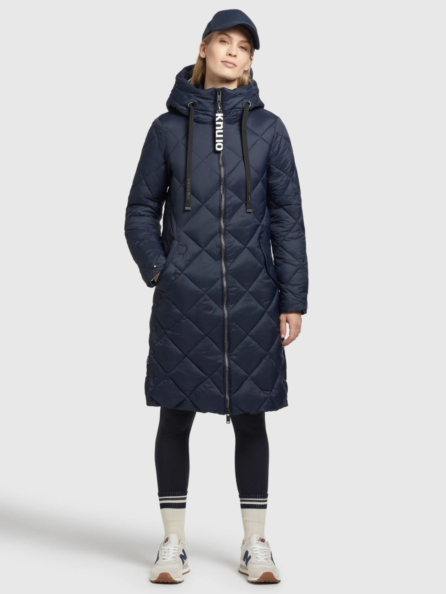 Khujo Wintermantels Wintermantel LENNJA Dames Marine 5 Khujo Wintermantels Wintermantel LENNJA Dames Marine - Afbeelding 3