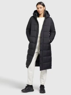 Khujo Wintermantels Wintermantel Corinna Dames Zwart -Khujo 5d086323815020ab5cfdf2815bd1ec2c