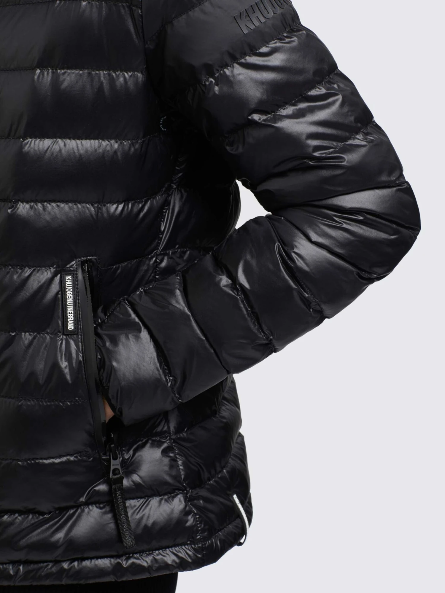 Khujo Tussenjassen Tussenjas Lovina Dames Zwart 10 Khujo Tussenjassen Tussenjas Lovina Dames Zwart - Afbeelding 8