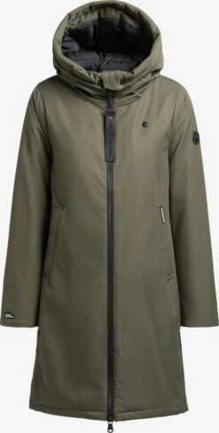 Khujo Tussenmantels Tussenmantel LISAD Dames Kaki