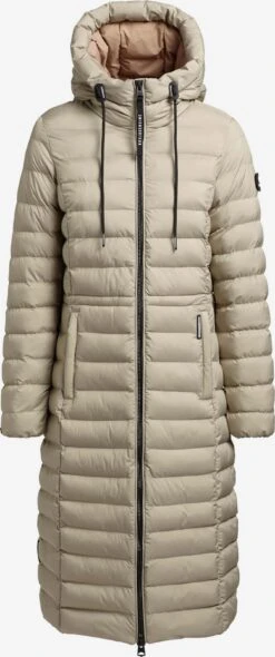 Khujo Wintermantels Wintermantel Mimi 2 Dames Pastelgroen