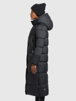 Khujo Wintermantels Wintermantel LAMERA Dames Zwart -Khujo 62083fd40843f855b91e5f67a46dd609