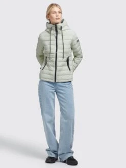 Khujo Tussenjassen Tussenjas LOVINA4 Dames Groen -Khujo 635034d8ca2015217bc022685409ce07