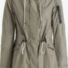 Khujo Parkas Tussenparka CATHARINA Dames Kaki -Khujo 65bd50872ba157edc0074630c9880f3b