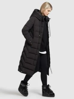 Khujo Wintermantels Wintermantel Gamber Dames Zwart 15 Khujo Wintermantels Wintermantel Gamber Dames Zwart -Khujo 65c754e494973f472fe1ed815f227955