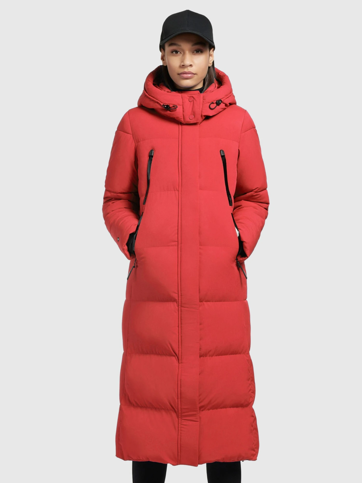 Khujo Tussenmantels Tussenmantel Melona Dames Rood 4 Khujo Tussenmantels Tussenmantel Melona Dames Rood - Afbeelding 2