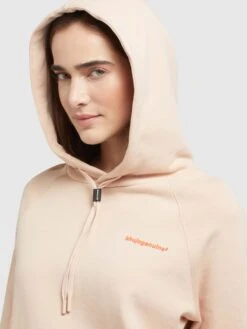 Khujo Hoodies Sweatshirt Odette Dames Oranje / Abrikoos -Khujo 6baec0b94fc422ddab8efb75f5f0b491