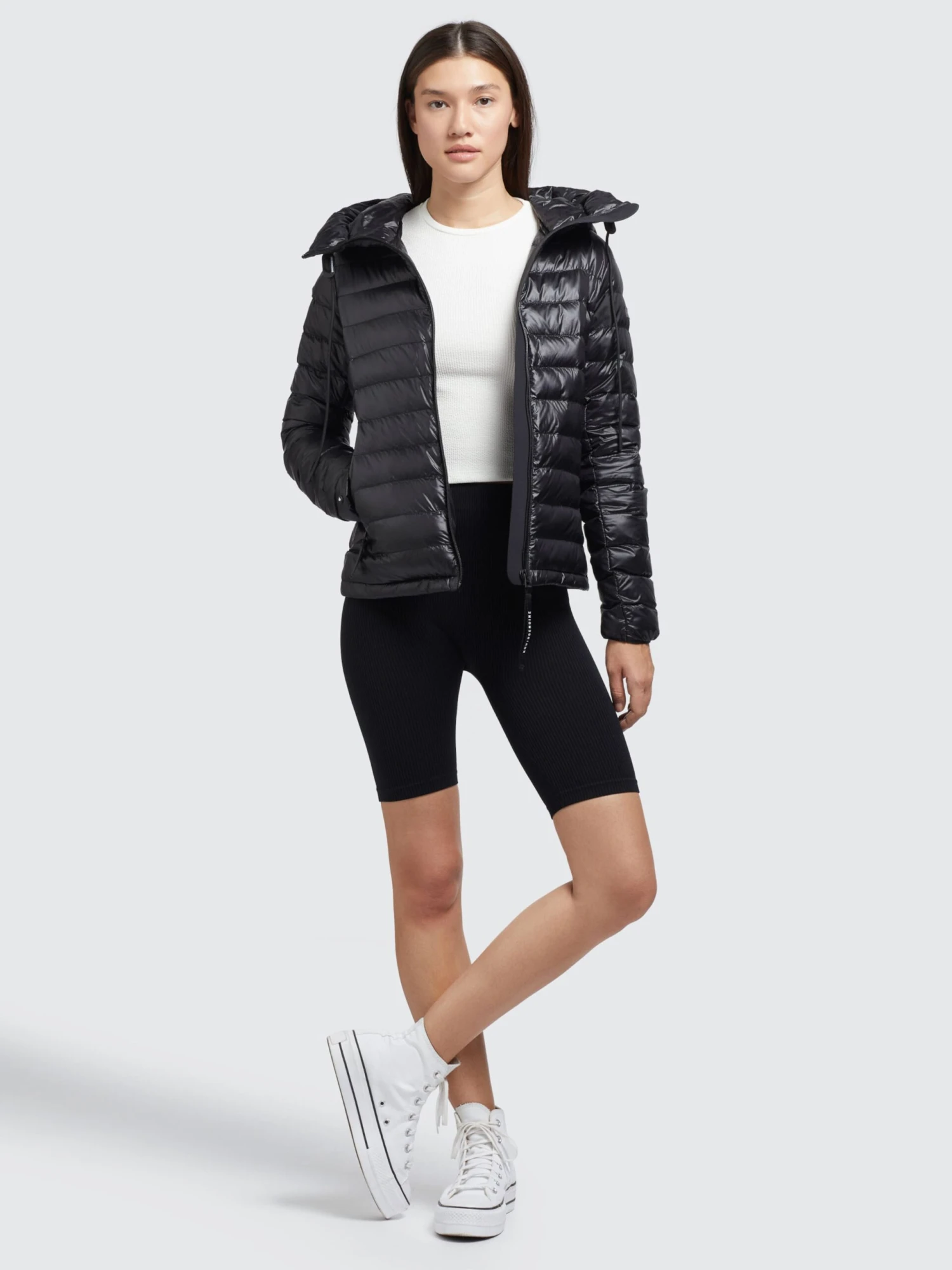 Khujo Tussenjassen Tussenjas Lovina Dames Zwart 8 Khujo Tussenjassen Tussenjas Lovina Dames Zwart - Afbeelding 6