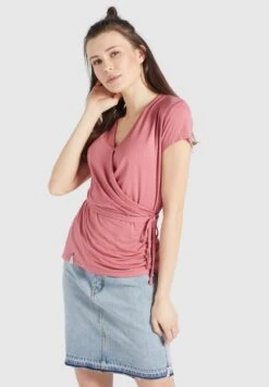 Khujo T-shirts Shirt Leticia Dames Pink 11 Khujo T-shirts Shirt Leticia Dames Pink -Khujo 72beb27c1ef462a0e39158ce104b109e