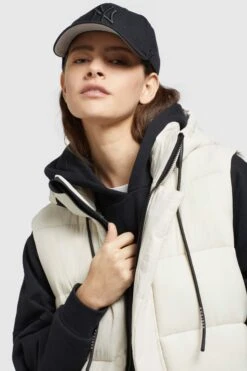 Khujo Bodywarmers Bodywarmer Tourin Dames Offwhite -Khujo 74df4877d4165d501db0a893594d224f