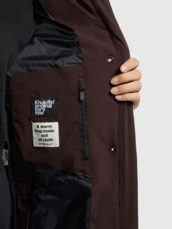 Khujo Tussenmantels Tussenmantel Namita Dames Wijnrood -Khujo 781eb73dd0153dc892e929265835f689