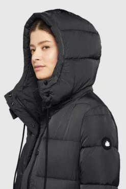 Khujo Wintermantels Wintermantel HAZELLE Dames Zwart -Khujo 790730c624bf7713a9594d1d9a6a791d