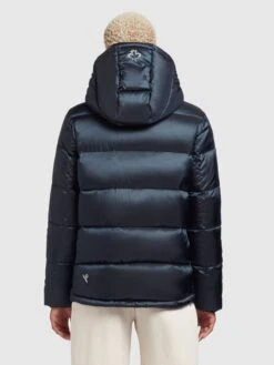 Khujo Winterjassen Winterjas Evona Dames Nachtblauw -Khujo 7aa800565615f897d30753976c0a2e37