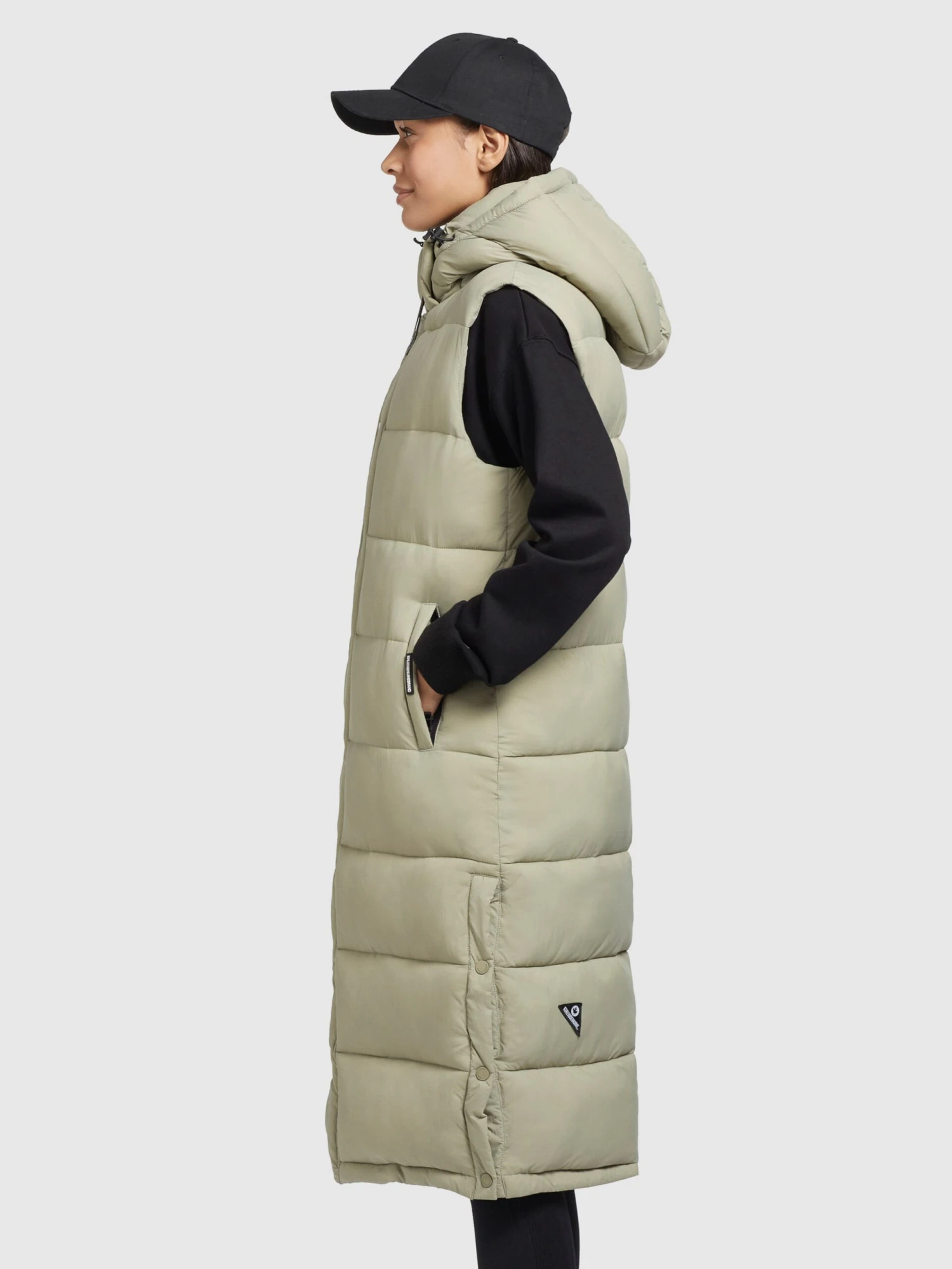 Khujo Bodywarmers Bodywarmer Magneta Dames Pastelgroen 7 Khujo Bodywarmers Bodywarmer Magneta Dames Pastelgroen - Afbeelding 5