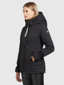 Khujo Winterjassen Winterjas Dames Zwart -Khujo 7e2dc618dfba7d08f0ee5baccf5f1829
