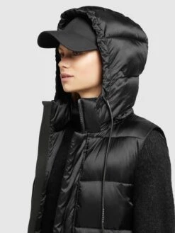 Khujo Bodywarmers Bodywarmer Tourin Dames Zwart -Khujo 819744f77053b675bab2765b19d05b59