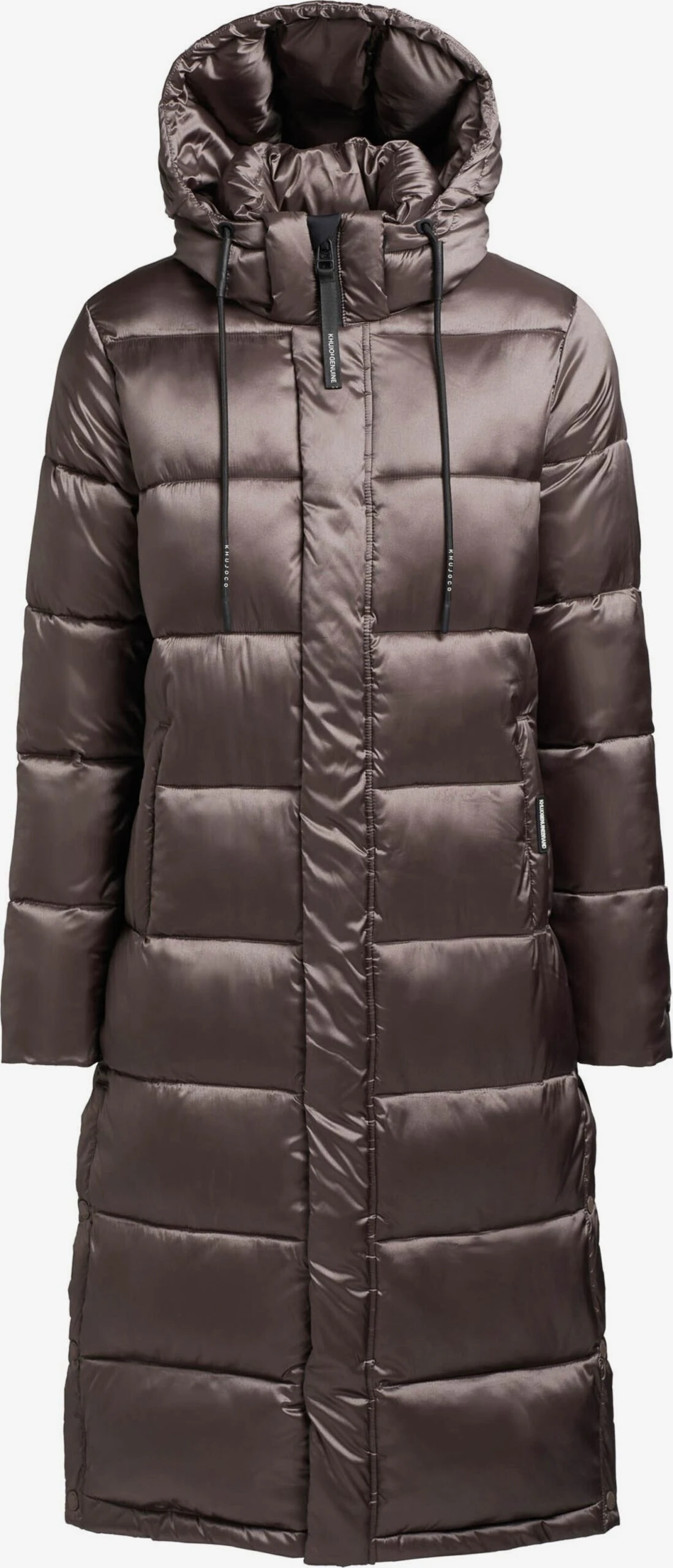 Khujo Wintermantels Wintermantel Julina Dames Taupe 3 Khujo Wintermantels Wintermantel Julina Dames Taupe