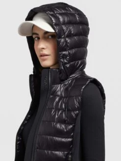 Khujo Bodywarmers Bodywarmer Fabia Dames Zwart -Khujo 84da82b5f117cc996111ef7099f8f811