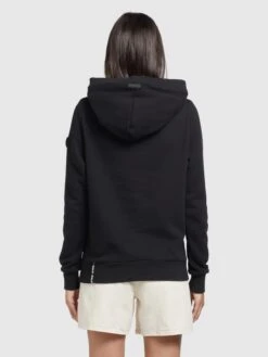 Khujo Hoodies Sweatshirt Karima Dames Zwart -Khujo 8c2f2d1837eab694ffb5f9819f190aad