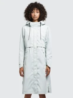 Khujo Tussenmantels Tussenmantel Jomana Dames Pastelblauw -Khujo 8fb2d4dde7c01cb64c8c60c023172b6d