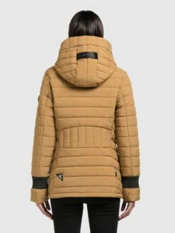 Khujo Winterjassen Winterjas Dames Camel -Khujo 908c5366126477f686228f83345e2b5e