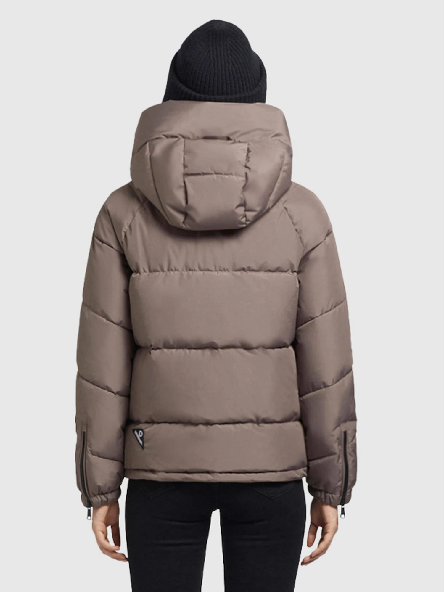 Khujo Winterjassen Winterjas Esila Dames Mokka 5 Khujo Winterjassen Winterjas Esila Dames Mokka - Afbeelding 3