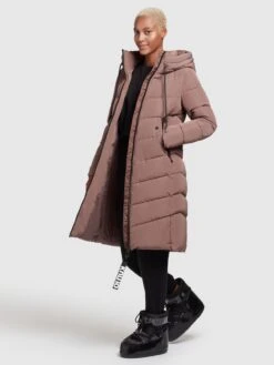 Khujo Wintermantels Wintermantel Ayleena Dames Chamois -Khujo 94b7a1c3c76725a319b10568738db85e