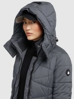 Khujo Tussenmantels Tussenmantel Fitt Light Dames Donkergrijs -Khujo 959775e15a869d9e0a85823ab0496e27