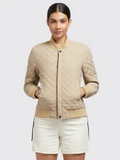 Khujo Tussenjassen Tussenjas Monza Dames Beige -Khujo 97c70aae37a7c661190a0ef553d733c3