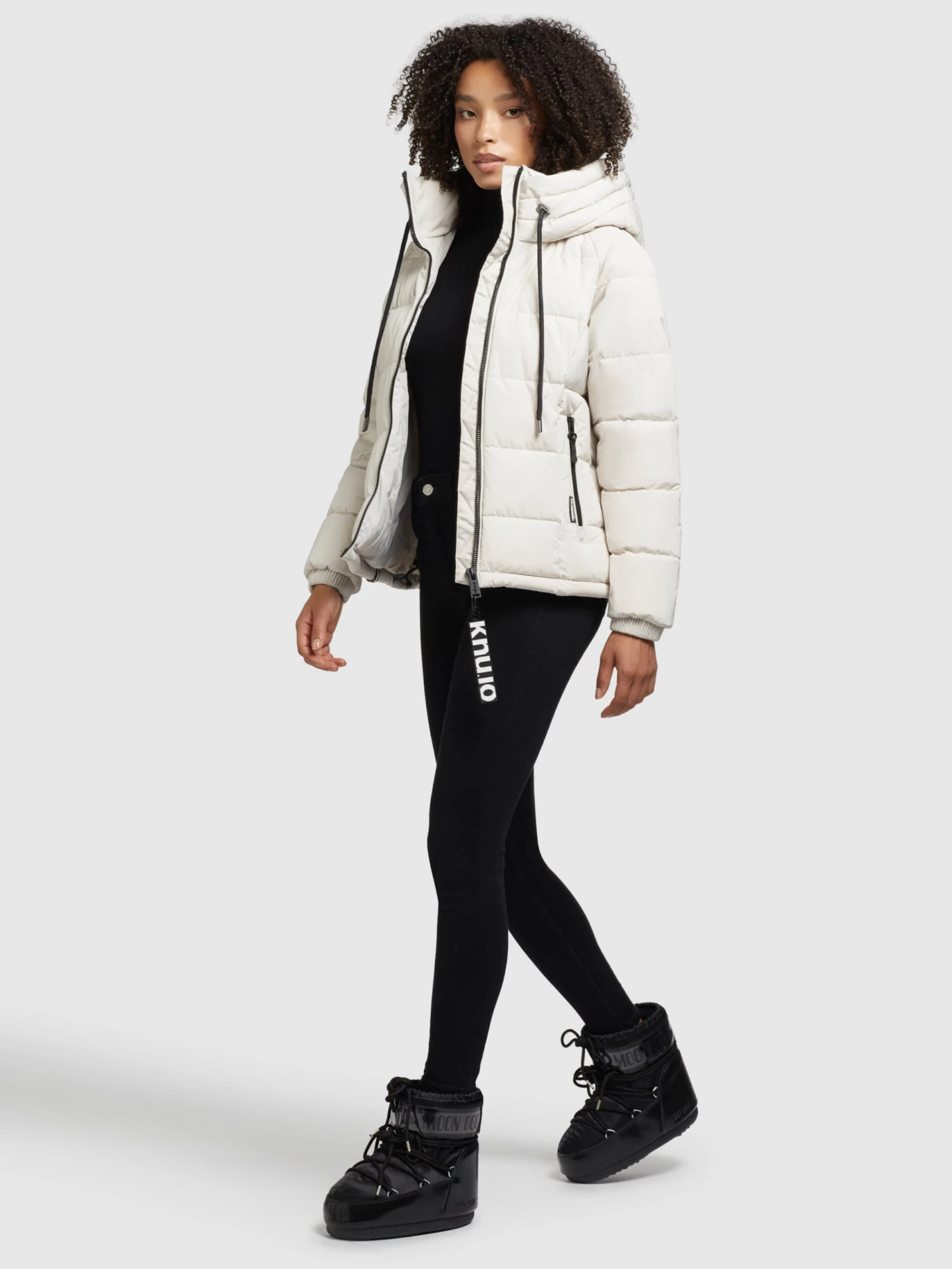 Khujo Winterjassen Winterjas Joilee Dames Offwhite 8 Khujo Winterjassen Winterjas Joilee Dames Offwhite - Afbeelding 6