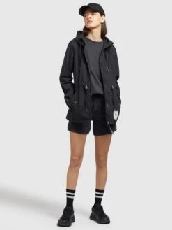 Khujo Tussenjassen Tussenjas SESIA Dames Zwart -Khujo 9d0b18510acaa5b564d56439819f0f30