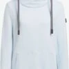 Khujo Hoodies Sweatshirt Rhabea Dames Lichtblauw -Khujo 9d355ea1bded3029d828bc8d1e67f852