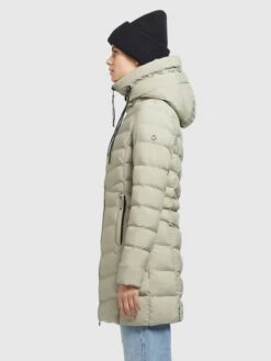 Khujo Korte Mantels Wintermantel Tuhani Dames Pastelgroen -Khujo 9e9b0d33549d3755a56a1571631d4f27