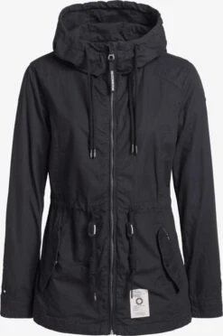 Khujo Tussenjassen Tussenjas SESIA Dames Zwart