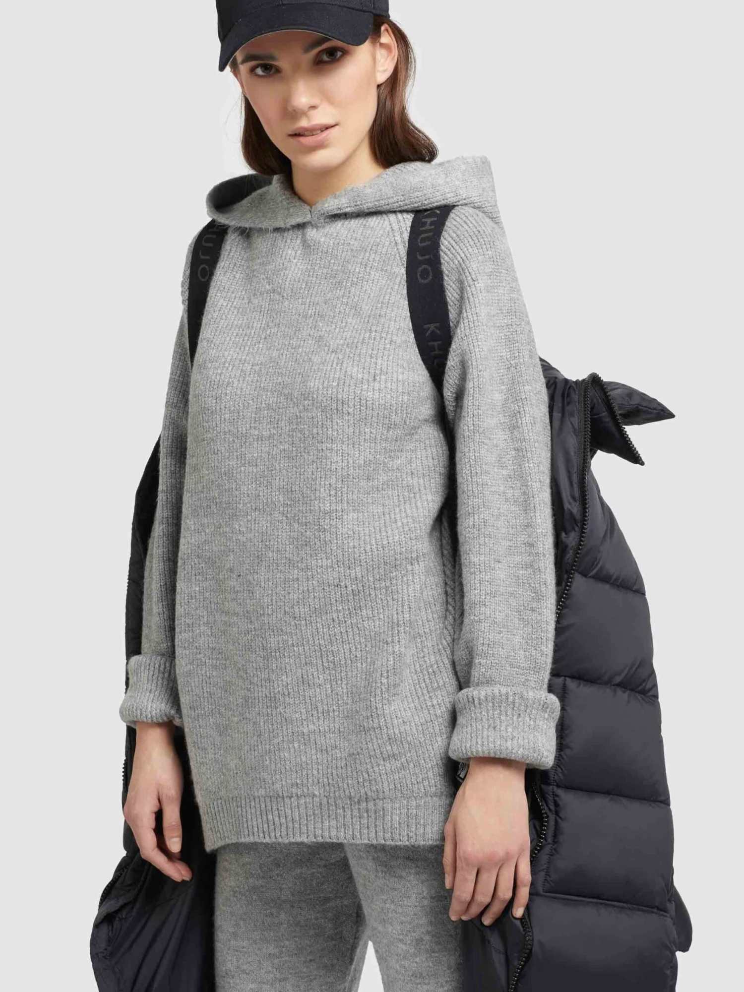 Khujo Wintermantels Wintermantel TUULA Dames Zwart 9 Khujo Wintermantels Wintermantel TUULA Dames Zwart - Afbeelding 7