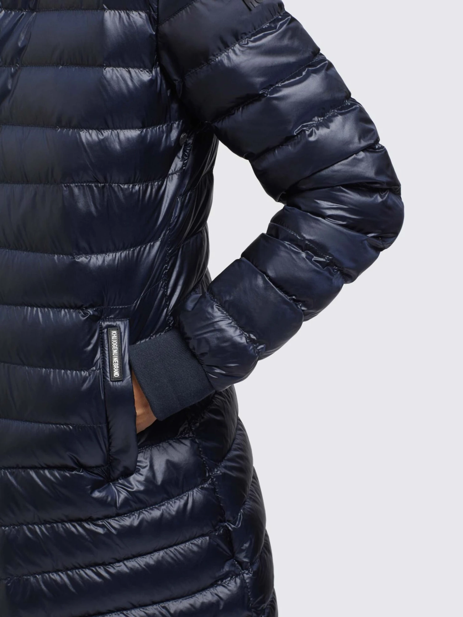 Khujo Winterjassen Winterjas Greta Dames Navy 9 Khujo Winterjassen Winterjas Greta Dames Navy - Afbeelding 7